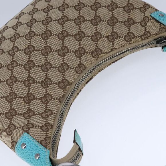 Gucci Gg Canvas Beige Canvas Shoulder Bag (Pre-Owned) - Picture 5 of 16